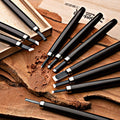 10-Piece  Wooden Carving Set