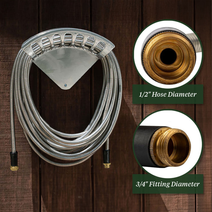 100 ft. Stainless Steel Garden Hose