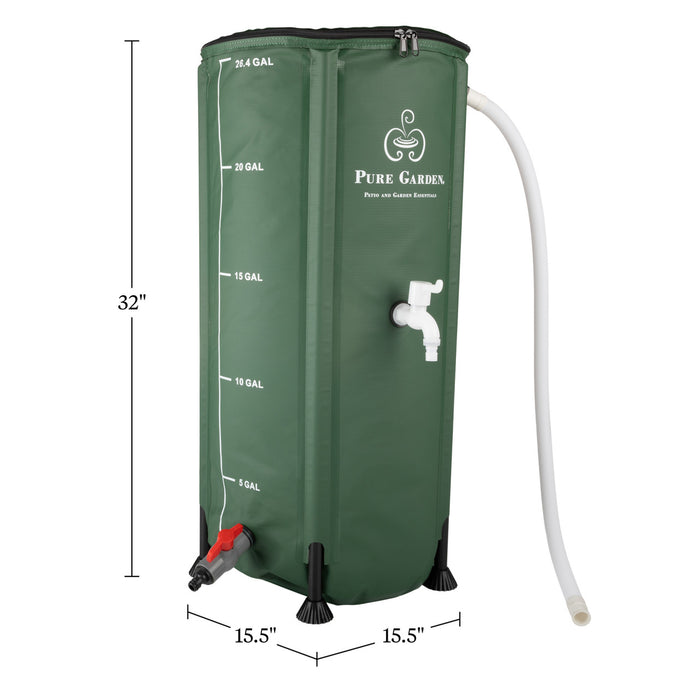 26-Gallon Collapsible Rain Barrel