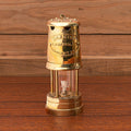 8" All Brass Oil Table Lamp
