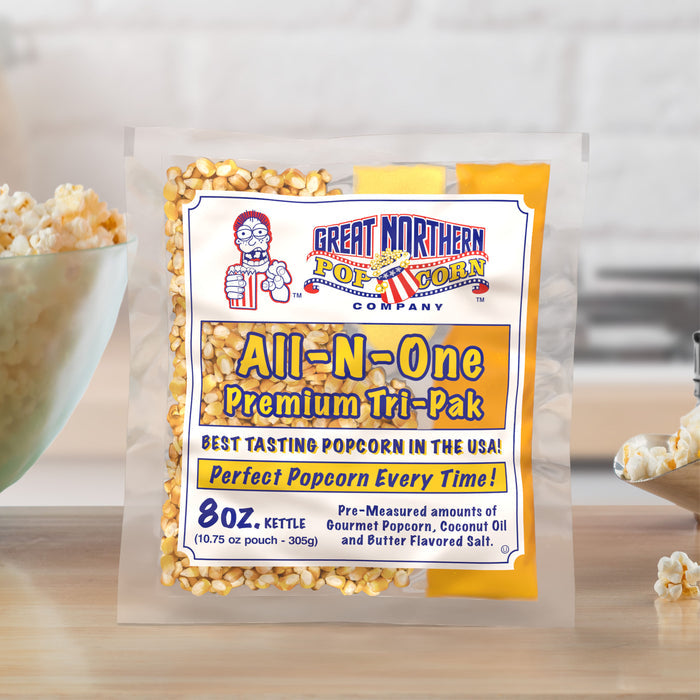 8 Oz. Popcorn Packs - 12 packs