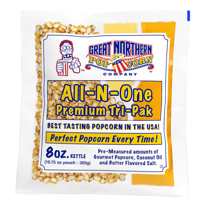 8 Oz. Popcorn Packs - 5 packs
