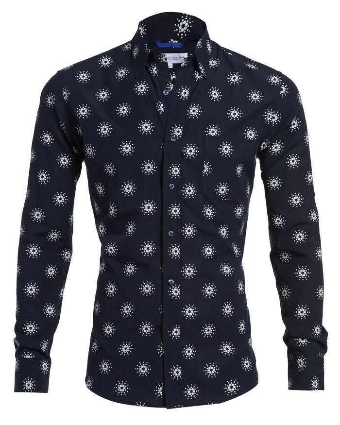 Ada to the Moon - Navy Print