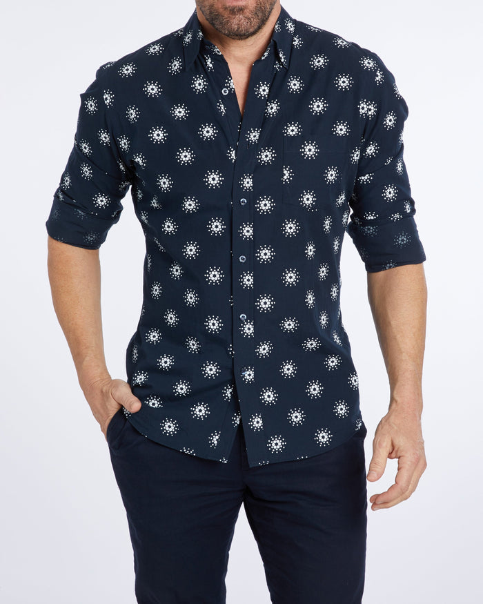 Ada to the Moon - Navy Print