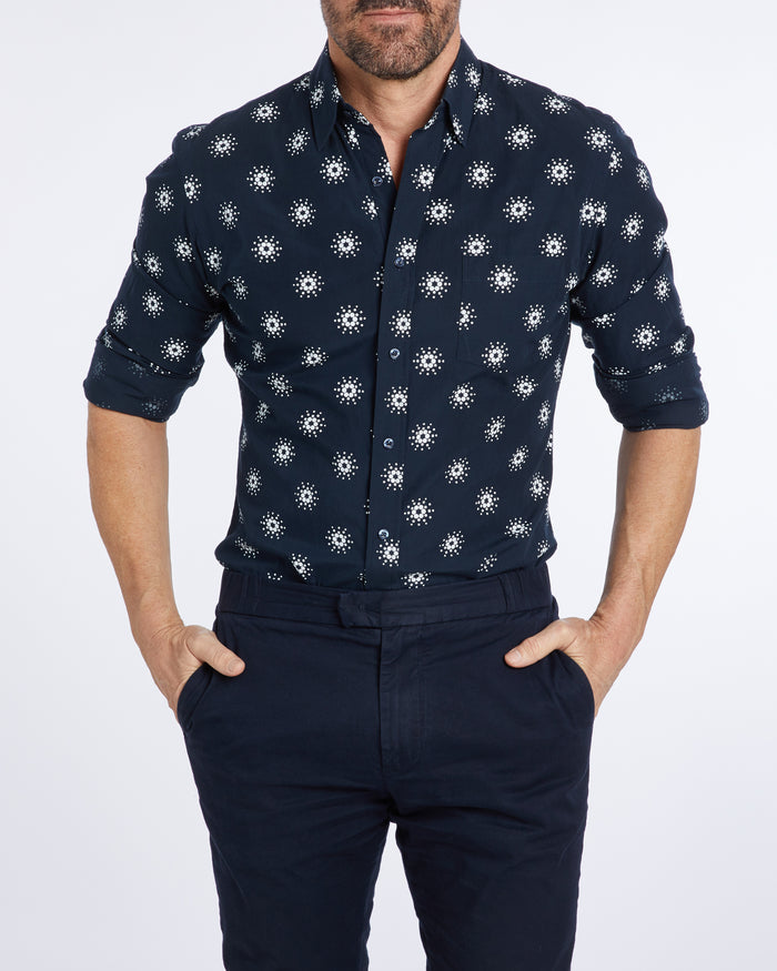 Ada to the Moon - Navy Print