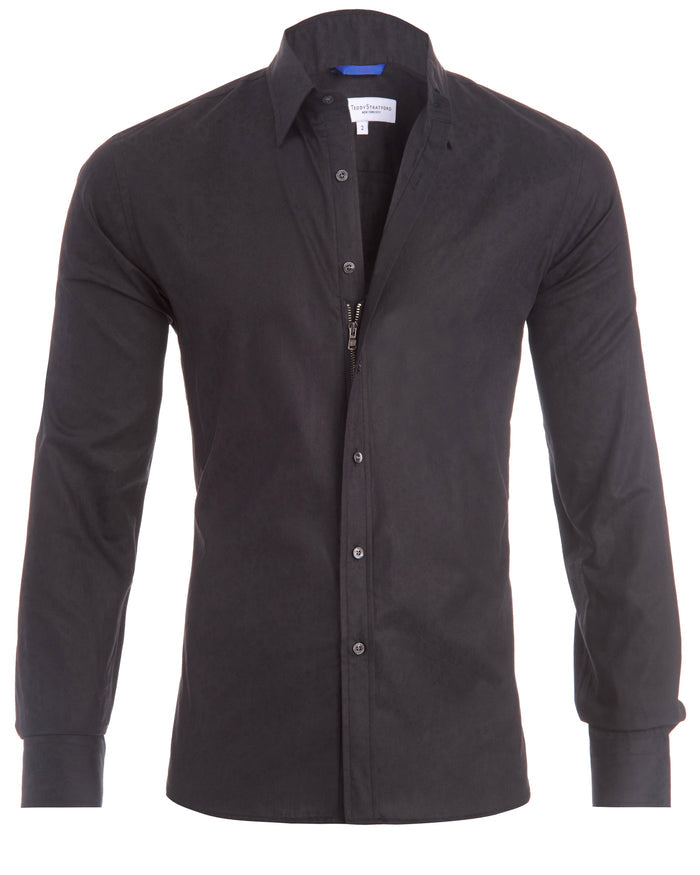 After-Dark Series - Black Floral Jacquard