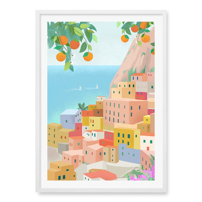 A1 (59.4 x 84.1cm) / Matte White Frame / White Border