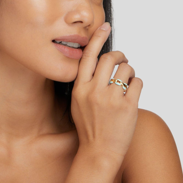 Anneliese | Gold-Plated Silver Ring
