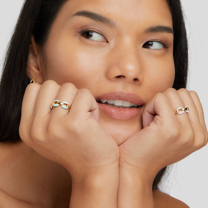 Anneliese | Gold-Plated Silver Ring