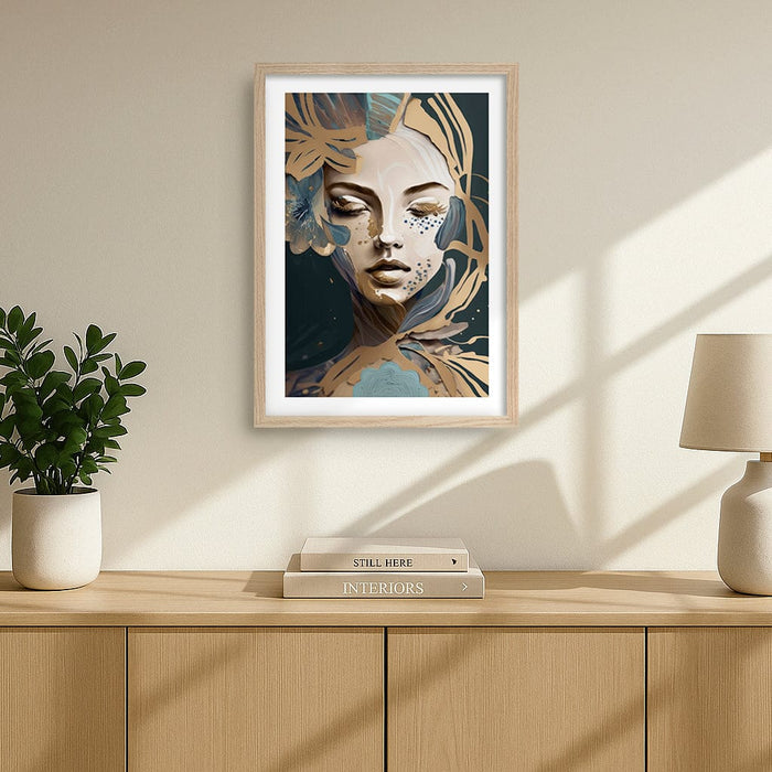 Azura Modern Wall Art Print by Bella Eve from our Australian Made Framed Wall Art, Prints & Posters collection by Profile Australia