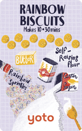 Baking with Yoto - Rainbow Biscuits