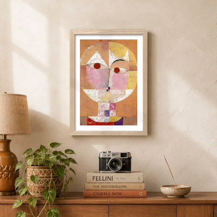 Baldgreis - Paul Klee Art Print from our Australian Made Framed Wall Art, Prints & Posters collection by Profile Australia