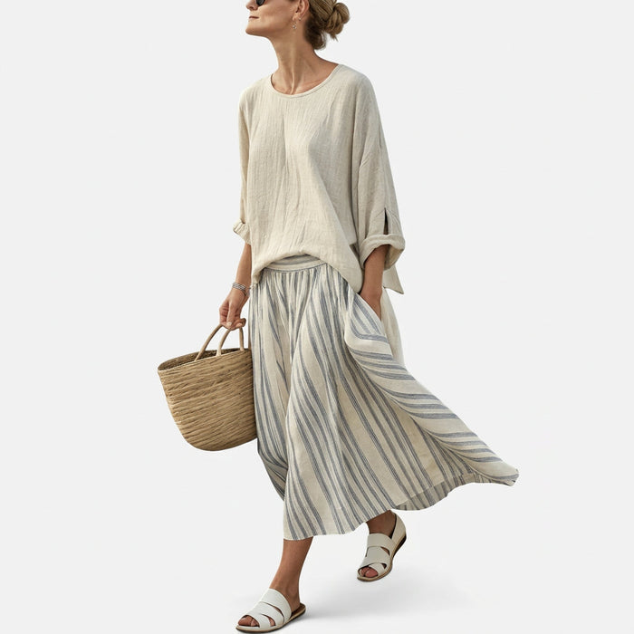 Barbara | Set in Linen Bamboo