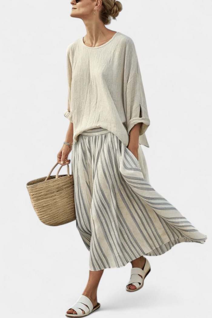 Barbara | Set in Linen Bamboo
