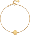 Beatriz | Gold-Plated Bracelet with Initial