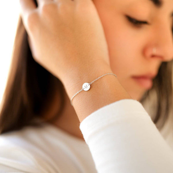 Beatriz | Gold-Plated Bracelet with Initial