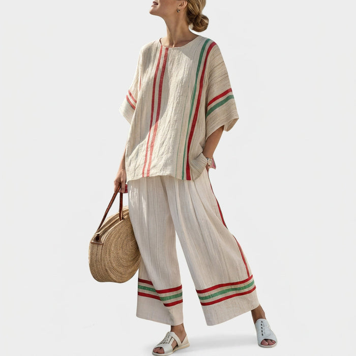 Beatriz | Set Mediterranean Striped