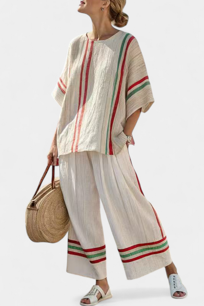 Beatriz | Set Mediterranean Striped