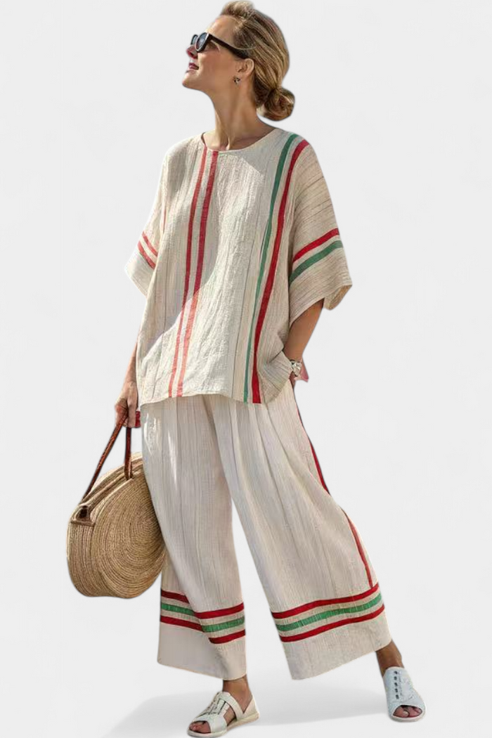 Beatriz | Set Mediterranean Striped