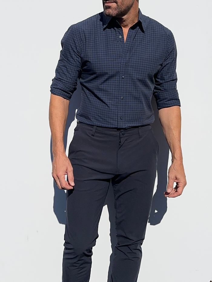 Black & Blue Plaid - Black & Blue Plaid