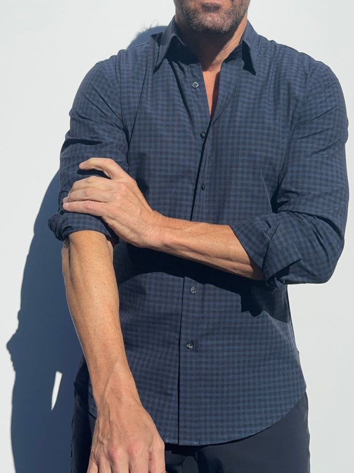 Black & Blue Plaid - Black & Blue Plaid