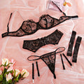 black lingerie