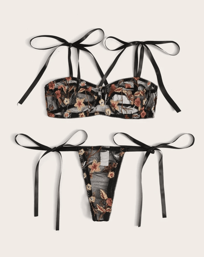 black lingerie sexy