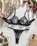 black lingerie sexy