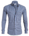 Blue, Gray & Black Flannel