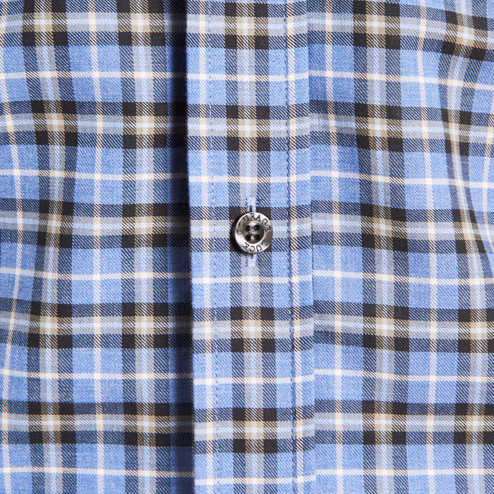 Blue, Gray & Black Flannel