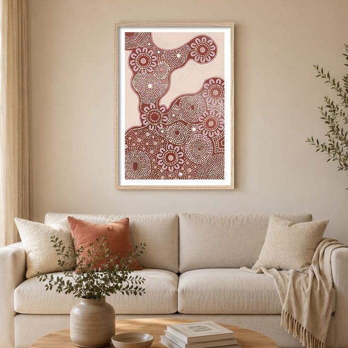 Building Strong Foundations Part 1 Sun Wall Art Print by Lee Hampton from our Australian Made Framed Wall Art, Prints & Posters collection by Profile Australia