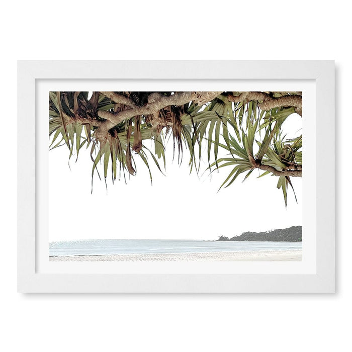 A4 (21 x 29.7cm) / Matte White Frame / White Border