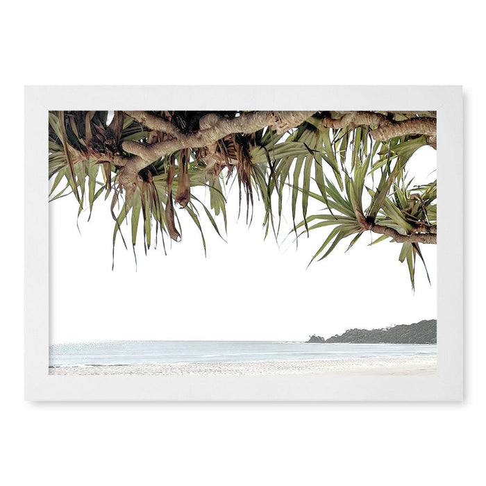 A4 (21 x 29.7cm) / Matte White Frame / No Border