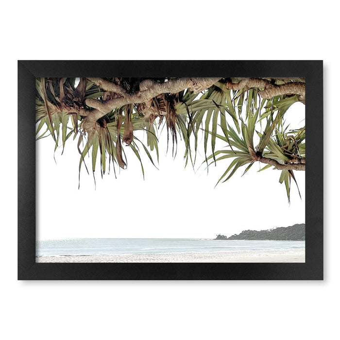 A4 (21 x 29.7cm) / Matte Black Frame / No Border