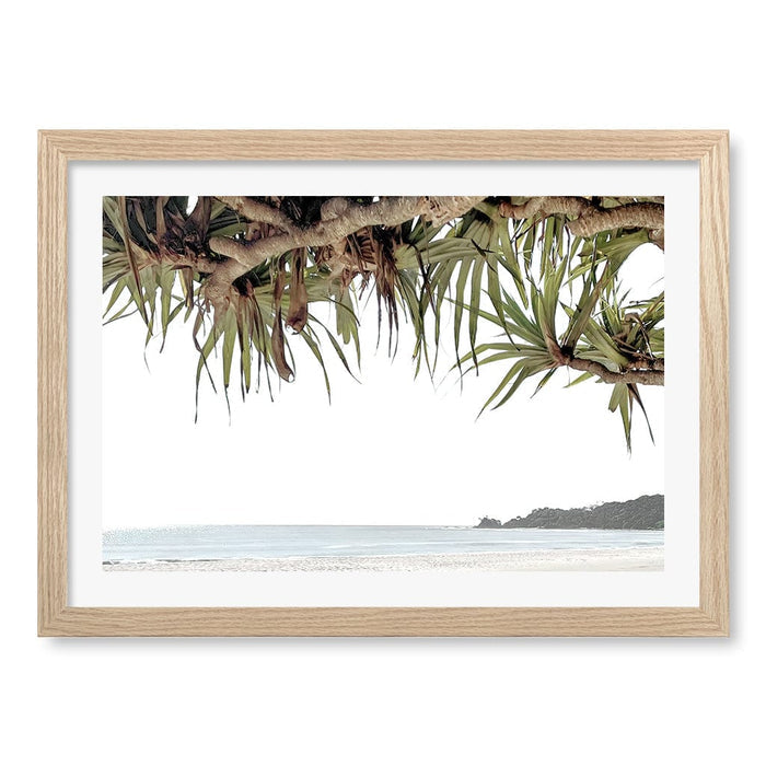 A3 (29.7 x 42cm) / Natural Oak Frame / White Border