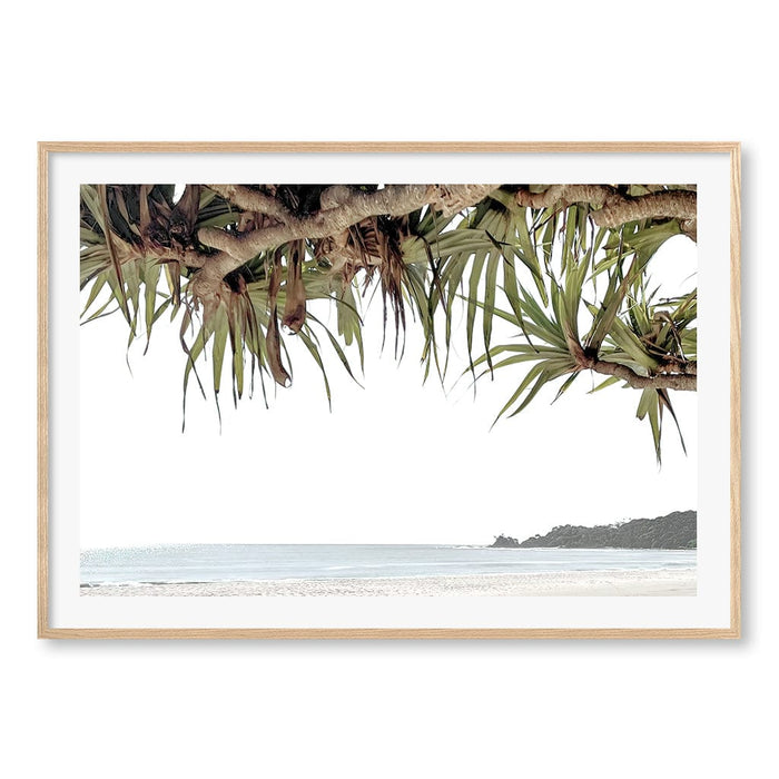 A0 (84.1 x 118.9cm) / Natural Oak Frame / White Border