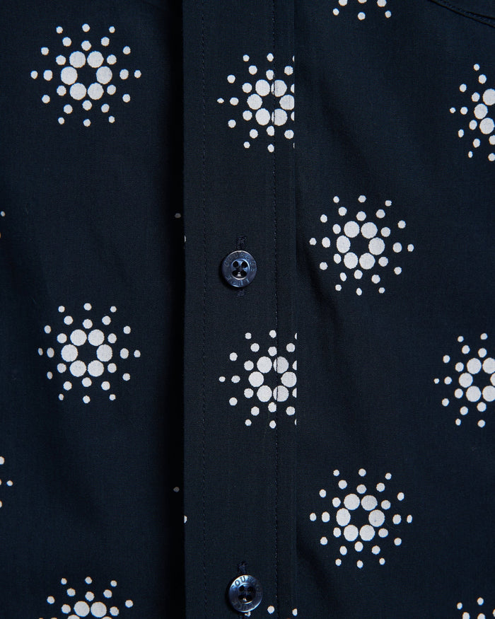 Cardano Summer - Navy Print