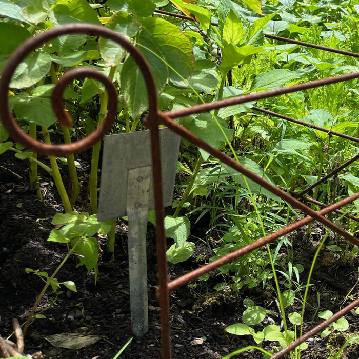 Classic Iron Garden Edging Hurdles, Set of 4