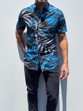Club Tropicana Party Shirt - Electric Blue