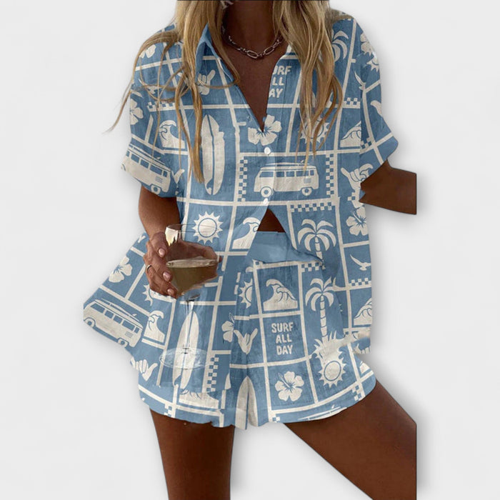 Dalia | Set Lightweight Print Caravanas