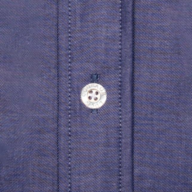 Dark Indigo Stretch Twill - Indigo