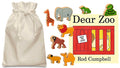 Dear Zoo Story Sack with Lanka Kade Wooden Animals