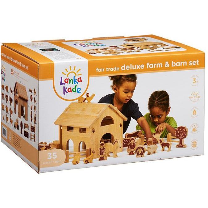 Lanka Kade Deluxe Farm With Barn And Tractor - Little Whispers