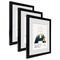 Elegant Black A3/A4 Set of Frames (Bulk Frame Bundle 3 Pack) from our Australian Made Picture Frames collection by Profile Products (Australia) Pty Ltd