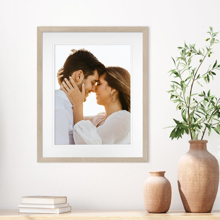 Elegant Deluxe Polar Birch Timber Photo Frame from our Australian Made Picture Frames collection by Profile Australia
