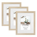Elegant Deluxe Polar Birch 8x10/5x7in Set of Frames (Bulk Frame Bundle 3 Pack) from our Australian Made Picture Frames collection by Profile Products (Australia) Pty Ltd