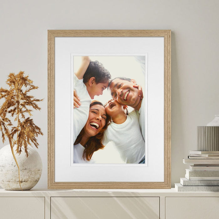 Elegant Deluxe Victorian Ash Natural Oak Timber Picture Frame from our Australian Made Picture Frames collection by Profile Australia