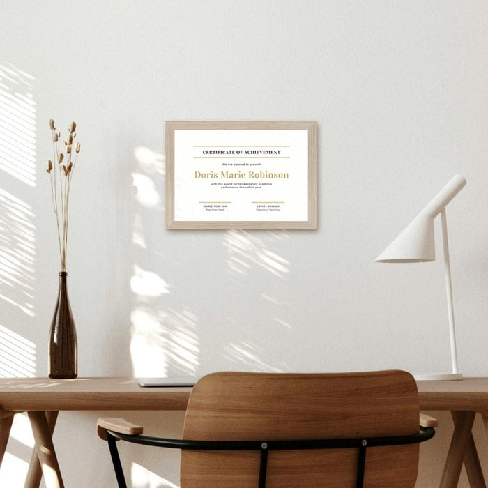 Elegant Polar Birch Timber A4 Picture Frame from our Australian Made A4 Picture Frames collection by Profile Australia