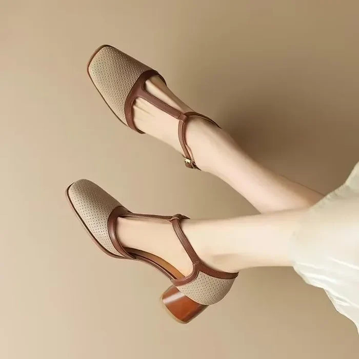 Eva | Shoes Comfort with Heel Mid