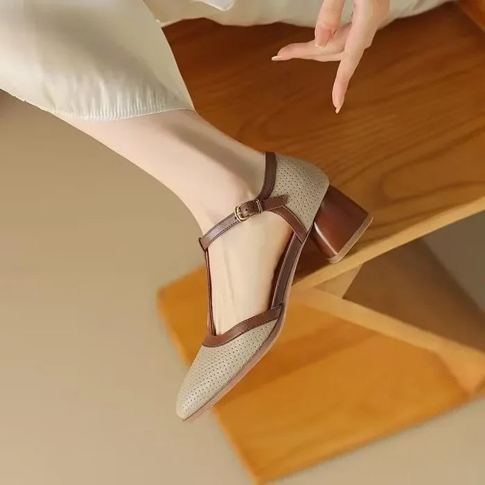 Eva | Shoes Comfort with Heel Mid